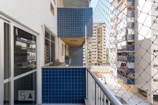 Varanda da Suíte de apartamento à venda com 4 quartos, 133m² em Tijuca, Rio de Janeiro