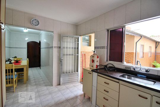 Cozinha de casa à venda com 4 quartos, 170m² em Jardim do Mar, São Bernardo do Campo