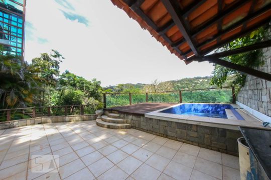 Área Gourmet de casa de condomínio à venda com 4 quartos, 520m² em Vila D’el Rey, Nova Lima