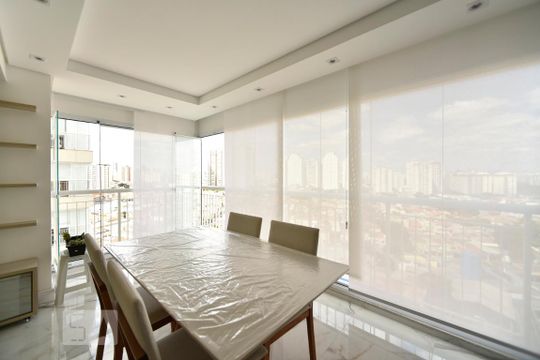 Varanda gourmet de apartamento à venda com 2 quartos, 74m² em Quarta Parada, São Paulo