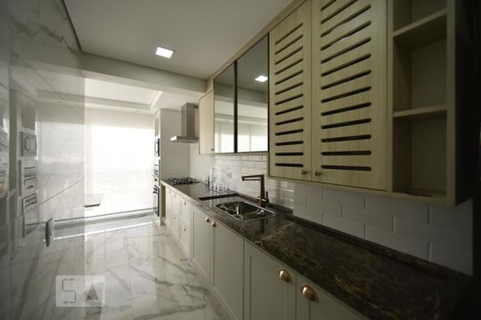 Cozinha de apartamento à venda com 2 quartos, 74m² em Quarta Parada, São Paulo