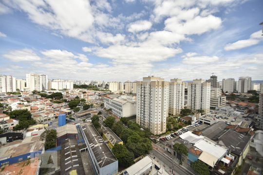 Vista da varanda de apartamento à venda com 2 quartos, 74m² em Quarta Parada, São Paulo