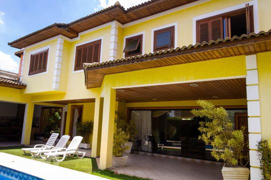 Quintal de casa de condomínio à venda com 4 quartos, 586m² em Anchieta, São Bernardo do Campo