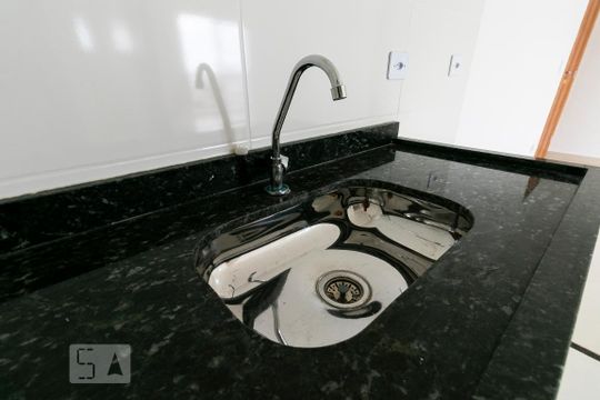 Cozinha - Pia de apartamento para alugar com 1 quarto, 37m² em Vila Prudente, São Paulo