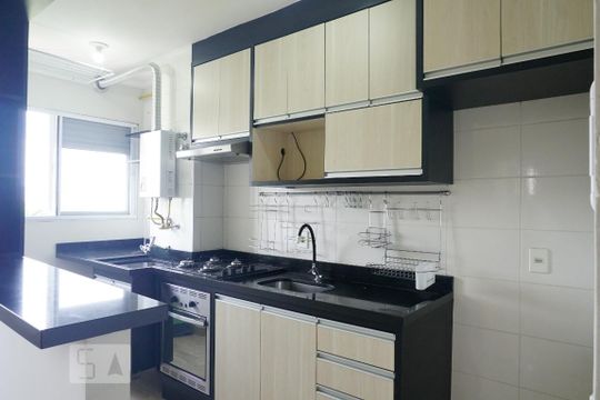 Cozinha de apartamento à venda com 2 quartos, 45m² em Jardim São Francisco (zona Leste), São Paulo