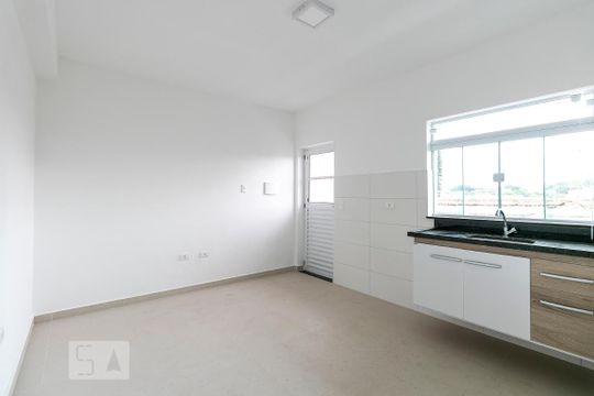 Dormitório / Cozinha / Área de Serviço de apartamento para alugar com 1 quarto, 35m² em Vila Canero, São Paulo