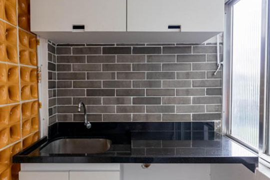 área de serviço de apartamento para alugar com 2 quartos, 70m² em Indianópolis, São Paulo