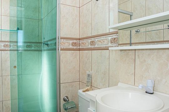 Banheiro de apartamento à venda com 3 quartos, 65m² em Vila Nova Cachoeirinha, São Paulo