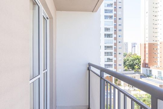 Varanda Sala de kitnet/studio à venda com 1 quarto, 30m² em Água Branca, São Paulo
