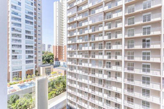 Vista Varanda Sala de kitnet/studio à venda com 1 quarto, 30m² em Água Branca, São Paulo