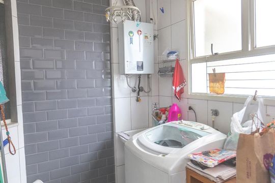 Área de serviço de apartamento à venda com 3 quartos, 128m² em Nova Petrópolis, São Bernardo do Campo