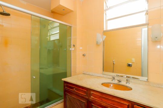 Banheiro - Suite de apartamento à venda com 4 quartos, 280m² em Copacabana, Rio de Janeiro