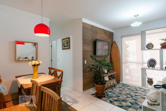 Sala de apartamento para alugar com 2 quartos, 56m² em Vila Jaguara, São Paulo