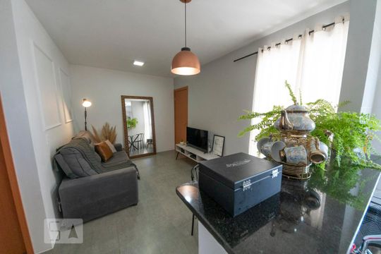 Sala de apartamento para alugar com 2 quartos, 42m² em Santo Andre, São Leopoldo
