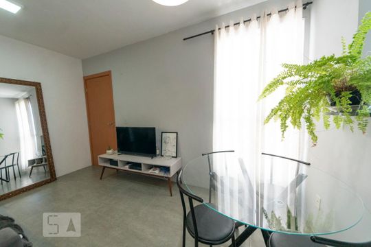 Sala de apartamento para alugar com 2 quartos, 42m² em Santo Andre, São Leopoldo