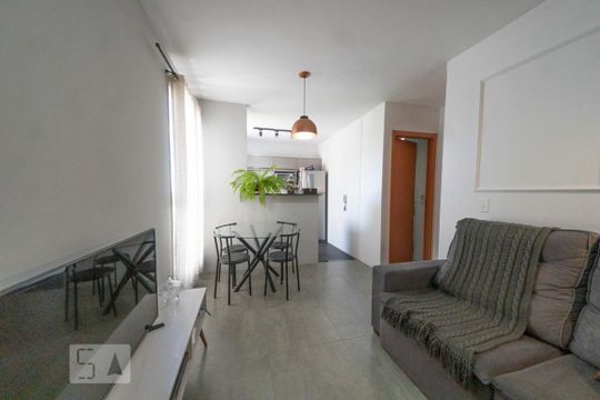 Sala de apartamento para alugar com 2 quartos, 42m² em Santo Andre, São Leopoldo