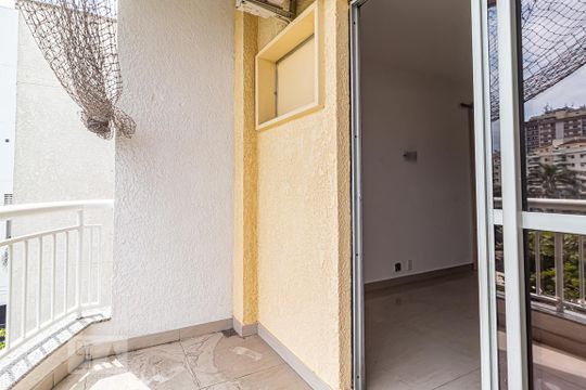 Varanda da Sala de apartamento para alugar com 3 quartos, 144m² em Tanque, Rio de Janeiro
