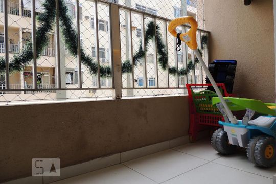 Varanda  de apartamento para alugar com 2 quartos, 60m² em Pechincha, Rio de Janeiro