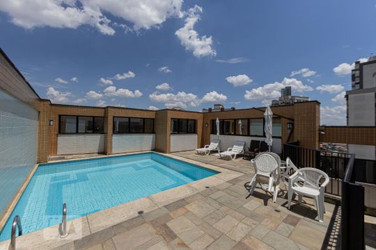 Área comum - Piscina de apartamento à venda com 3 quartos, 127m² em Vila Regente Feijó, São Paulo