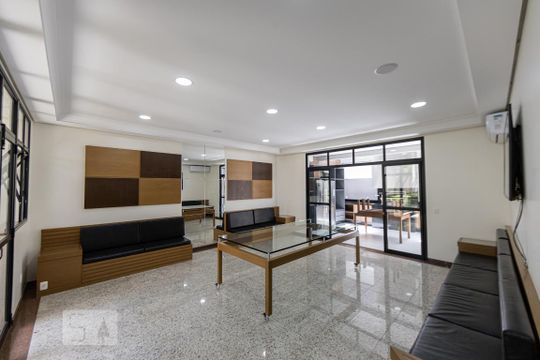 Área comum - Salão de festas de apartamento para alugar com 3 quartos, 127m² em Vila Regente Feijó, São Paulo