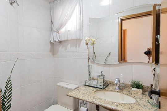 Lavabo de apartamento à venda com 3 quartos, 127m² em Vila Regente Feijó, São Paulo