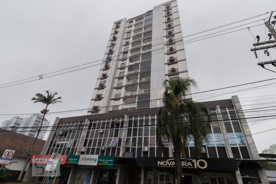Fachada de kitnet/studio à venda com 1 quarto, 38m² em Centro, Novo Hamburgo