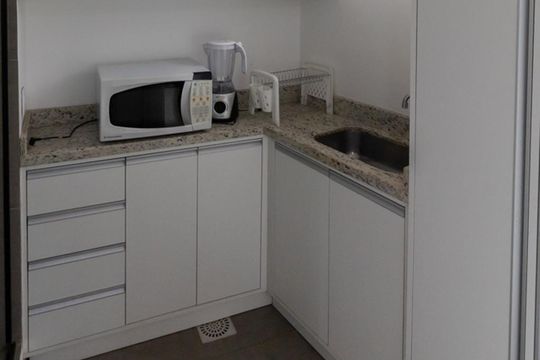 Cozinha de kitnet/studio à venda com 1 quarto, 38m² em Centro, Novo Hamburgo