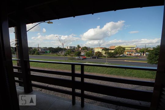 Sacada da Sala de casa à venda com 3 quartos, 420m² em Scharlau, São Leopoldo