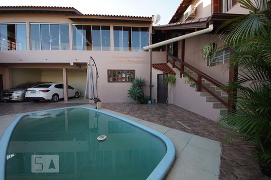 Área comum - Piscina de casa à venda com 3 quartos, 420m² em Scharlau, São Leopoldo