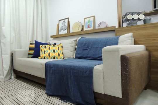 Sala de apartamento para alugar com 2 quartos, 48m² em Anil, Rio de Janeiro