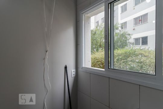 Área de Serviço de apartamento para alugar com 2 quartos, 37m² em Cambuci, São Paulo