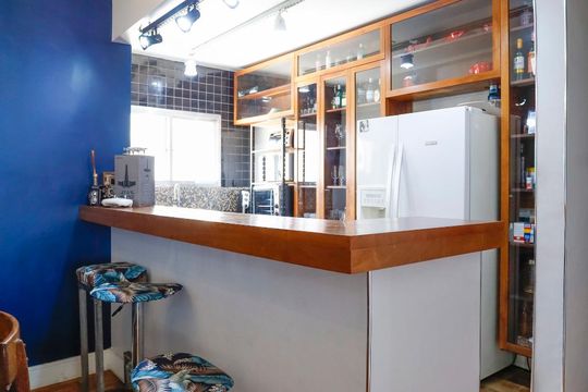 Cozinha de apartamento à venda com 3 quartos, 120m² em Bela Vista, São Paulo
