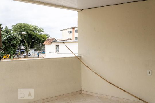 Varanda da Sala de casa para alugar com 2 quartos, 50m² em Campo Grande, Rio de Janeiro