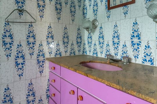 Banheiro da suíte de casa para alugar com 4 quartos, 180m² em Centro, São Bernardo do Campo