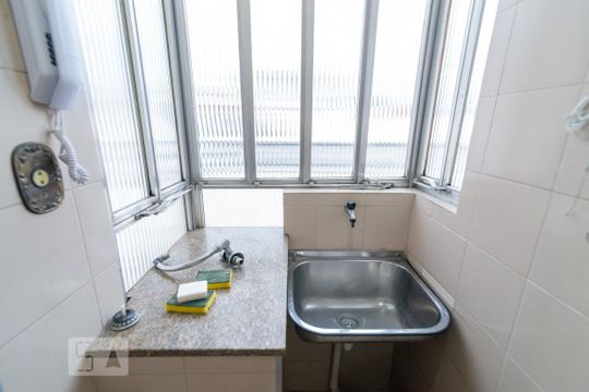 Área de Serviço de apartamento à venda com 1 quarto, 40m² em Maracanã, Rio de Janeiro