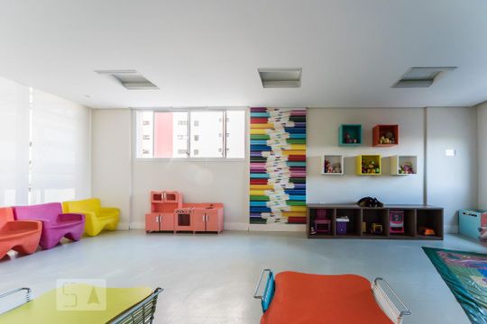 Área comum de apartamento para alugar com 3 quartos, 102m² em Baeta Neves, São Bernardo do Campo
