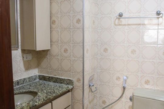 Banheiro da Suíte de apartamento à venda com 3 quartos, 100m² em Boa Vista, São Caetano do Sul