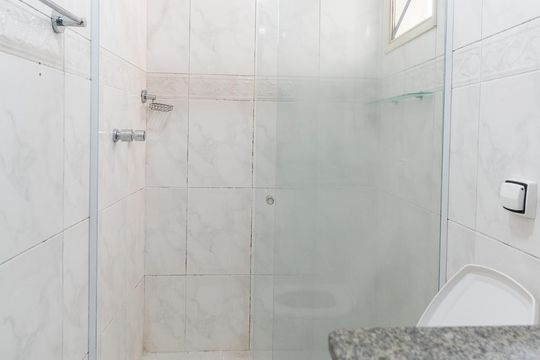Banheiro da Suíte de apartamento à venda com 3 quartos, 80m² em Vila Nova Cachoeirinha, São Paulo