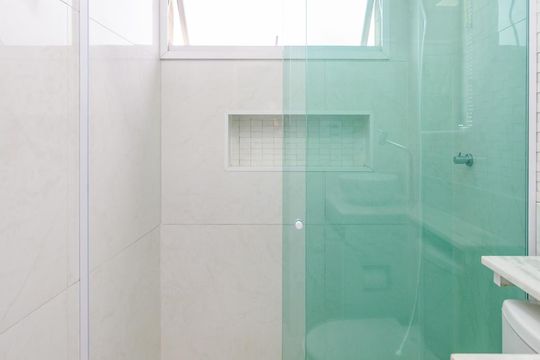Banheiro Social de apartamento para alugar com 2 quartos, 80m² em Nova Granada, Belo Horizonte