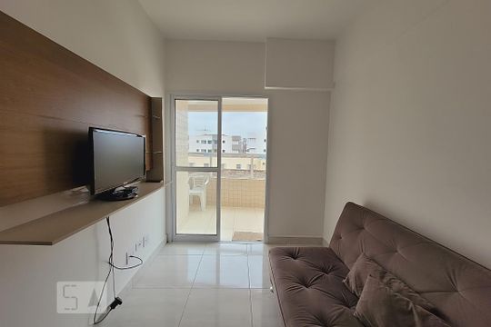 Apartamento para alugar com 1 quarto, 43m² em Aviação, Praia Grande