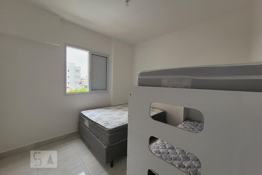 Quarto de apartamento para alugar com 1 quarto, 43m² em Aviação, Praia Grande