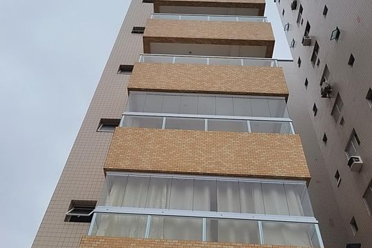 Fachada de apartamento para alugar com 1 quarto, 43m² em Aviação, Praia Grande