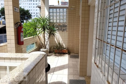 Área comum de casa para alugar com 1 quarto, 30m² em Ocian, Praia Grande