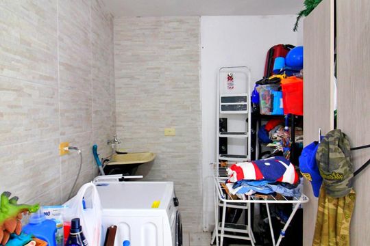 Área de Serviço de apartamento à venda com 2 quartos, 108m² em Vila Curuçá, Santo André