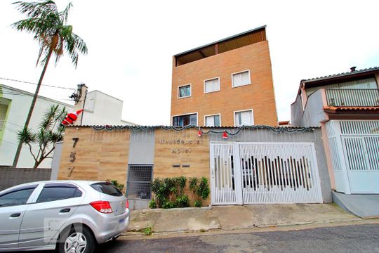 Fachada de apartamento à venda com 2 quartos, 108m² em Vila Curuçá, Santo André
