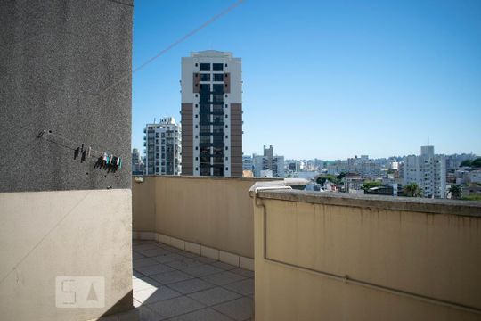 Sacada de apartamento à venda com 3 quartos, 173m² em Menino Deus, Porto Alegre