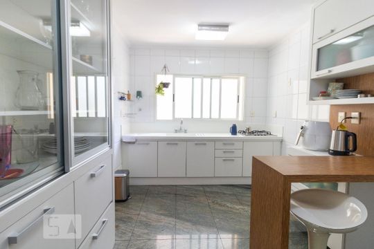 Cozinha de apartamento à venda com 3 quartos, 147m² em Jardim, Santo André