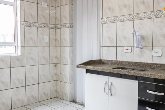 Cozinha de apartamento à venda com 2 quartos, 60m² em Jardim Julieta, São Paulo