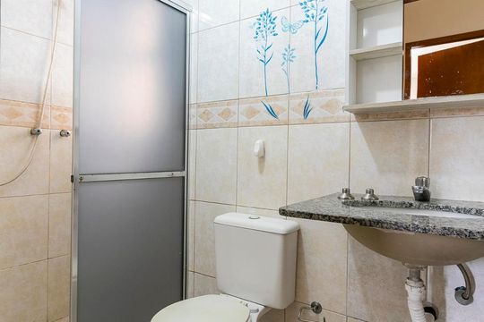 Banheiro 2 de apartamento para alugar com 3 quartos, 80m² em Vila Carlos de Campos, São Paulo