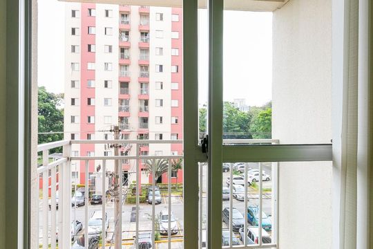 Varanda de apartamento à venda com 3 quartos, 80m² em Vila Carlos de Campos, São Paulo